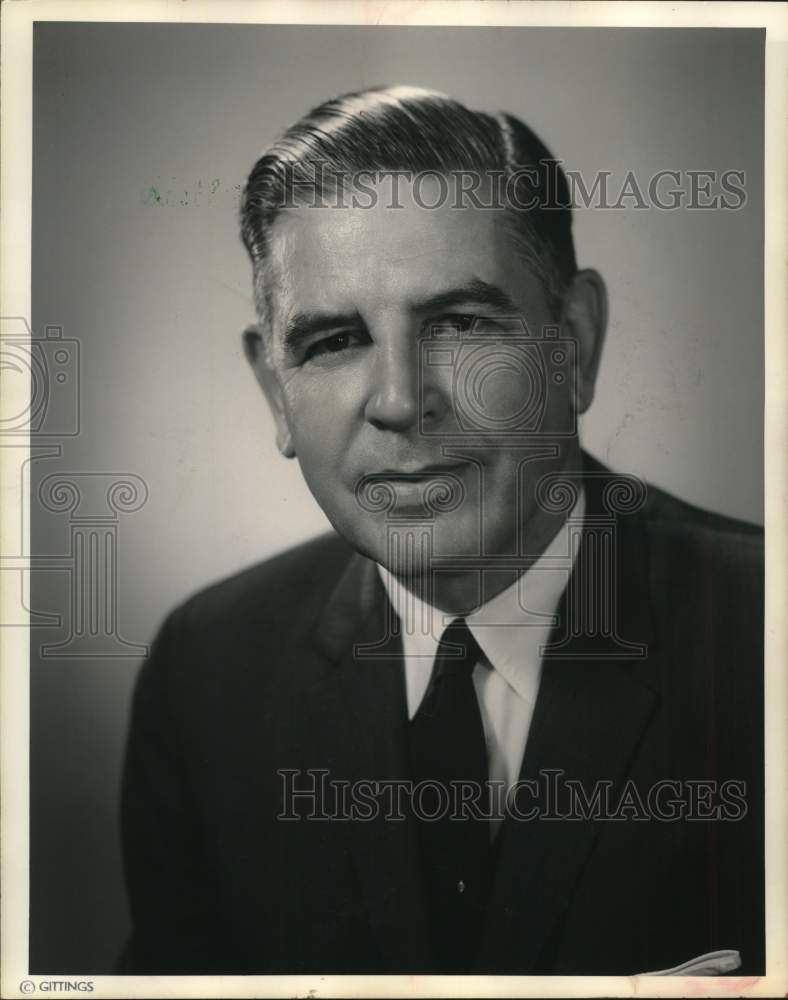 1963 Robert W. Kneebone of the Houston, TX National Bank of Commerce-Historic Images
