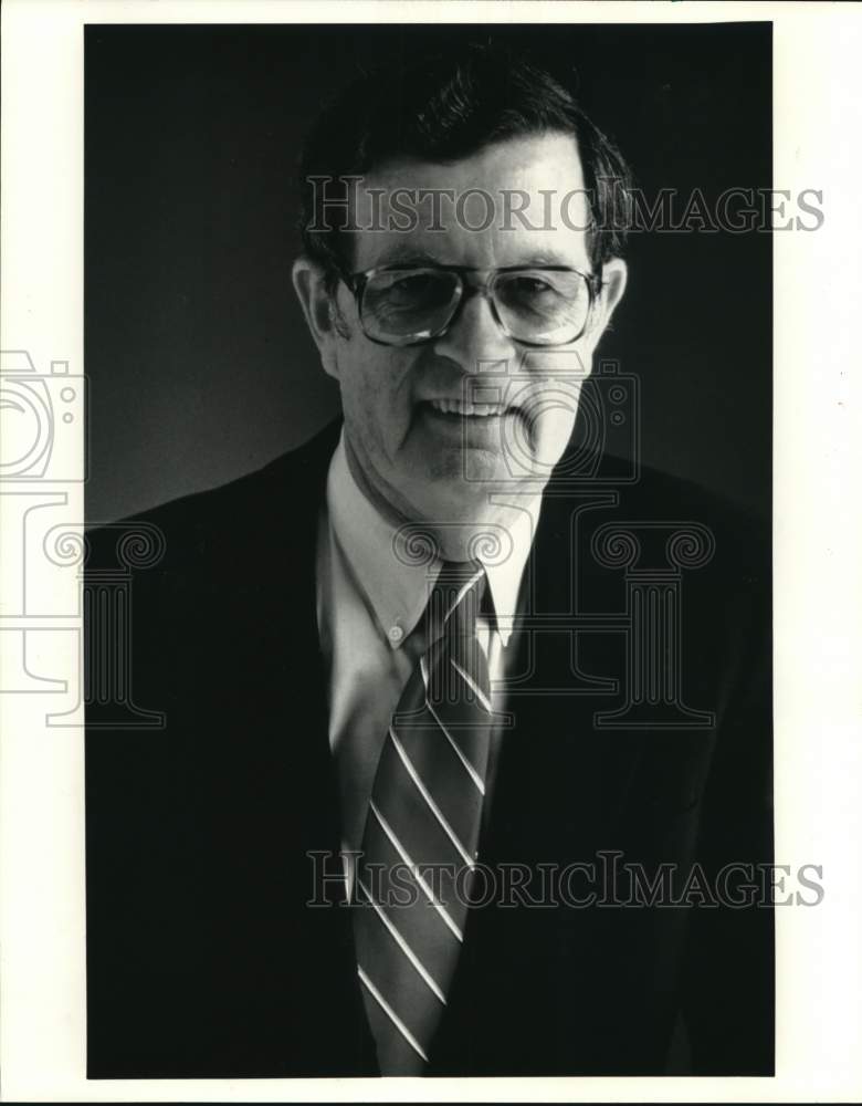 1992 Press Photo L. G. Rawl of Texas Medical Center&#39;s board of directors - Historic Images