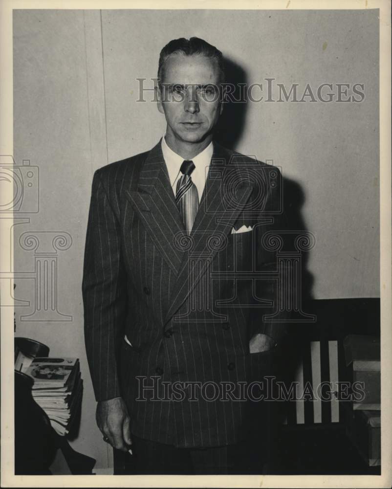 Press Photo Travis Parish in Houston - hcb44815- Historic Images