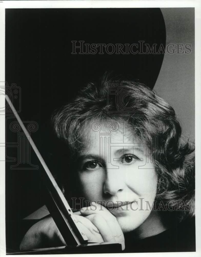 1989 Press Photo Ursula Oppens, pianist - hcb46018 - Historic Images