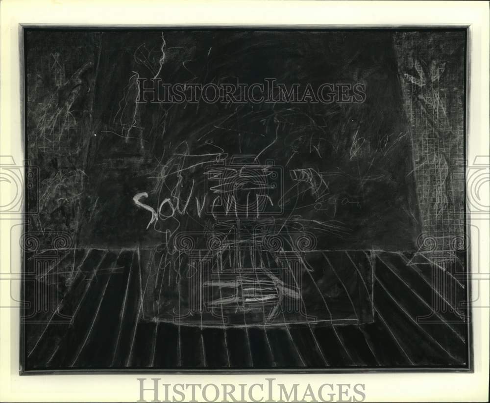 1981 Press Photo &quot;Souvenir (The Anton Christian Painting)&quot; by Gael Stack - Historic Images