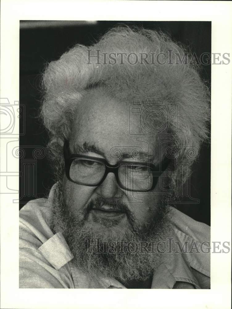 1982 Press Photo Horse trainer John Nix- Historic Images