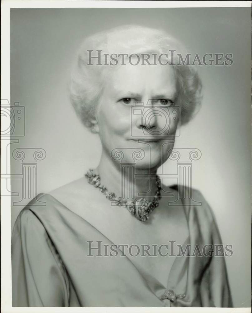 1963 Press Photo Mary Moody Northen, head of Moody interests of Galveston, Texas- Historic Images