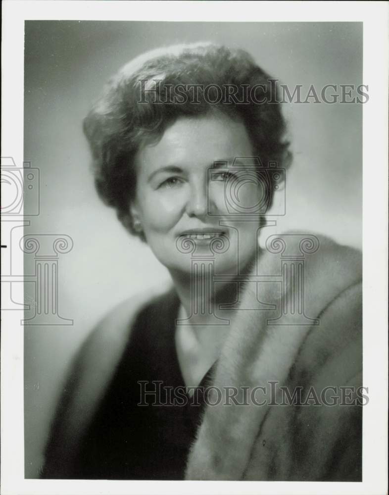 1967 Press Photo Gwendolyn Bennett Pappas of Houston, Texas - hcb56376- Historic Images