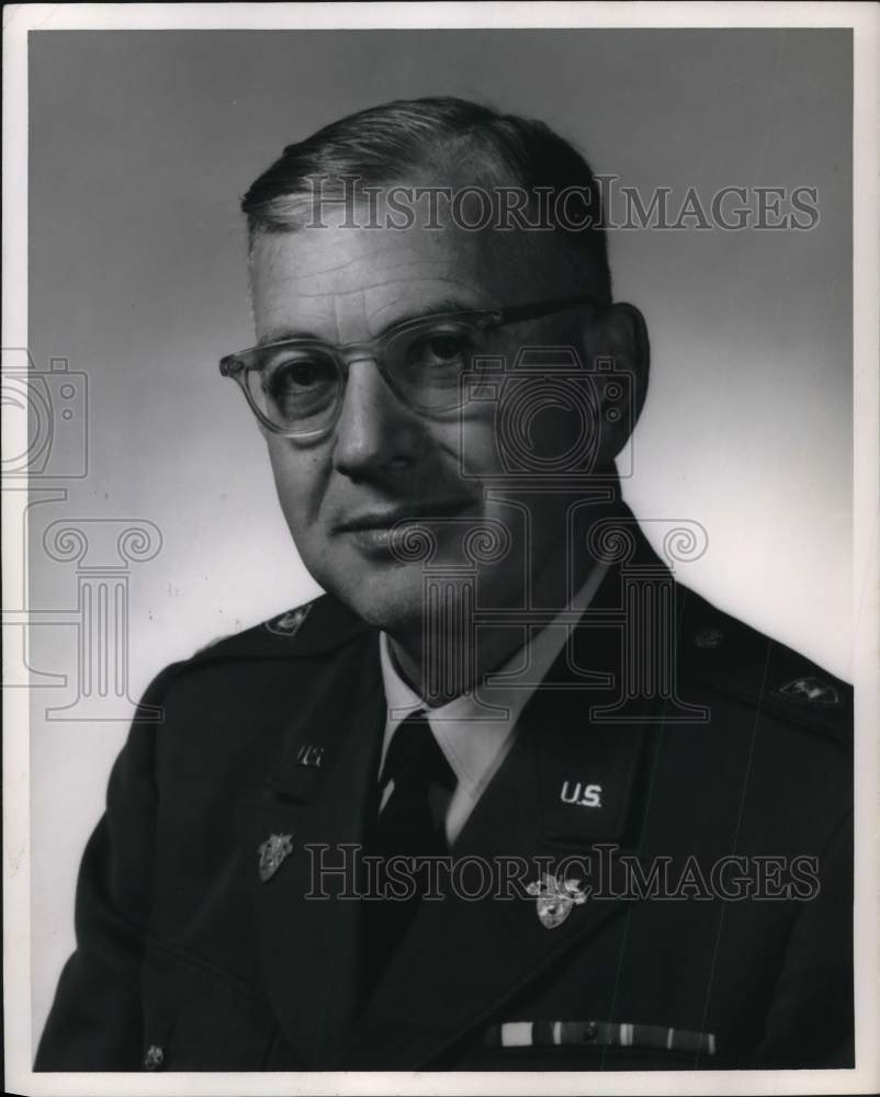 1961 Press Photo Colonel George A. Lincoln of the United State Military Academy- Historic Images