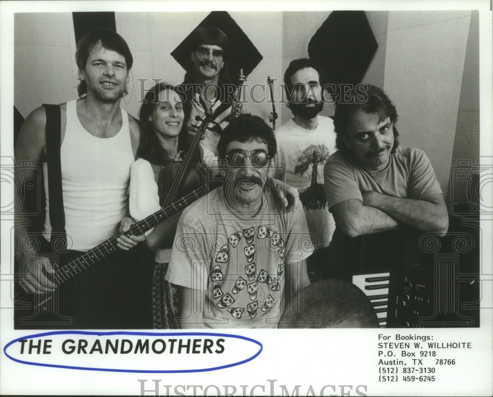 1990 Press Photo Music group "the Grandmothers" - hcp00013 - Historic Images