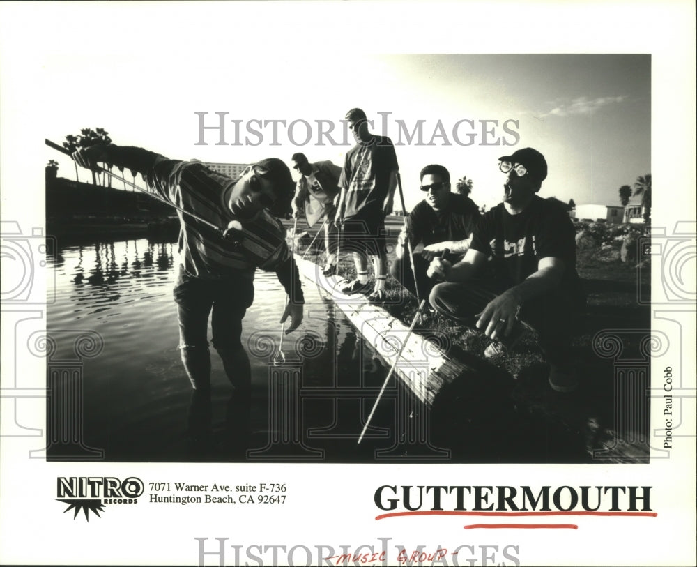 1997 Press Photo Music group "Guttermouth" - hcp00054 - Historic Images