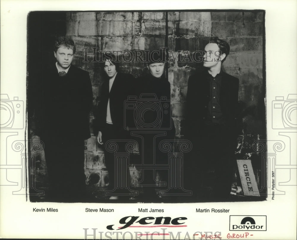 1997 Music group "Gene" - Historic Images