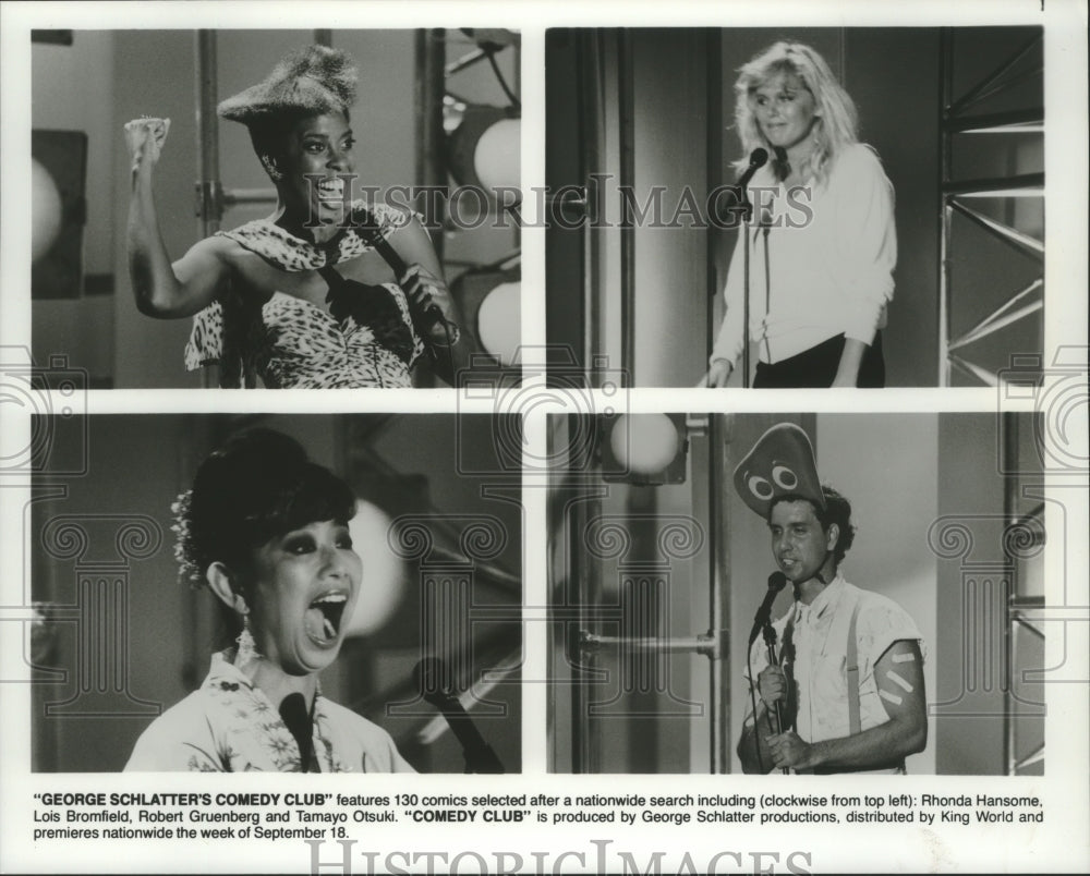 1988 Press Photo Comics from &quot;George Schlatter&#39;s Comedy Club&quot; - hcp00079 - Historic Images