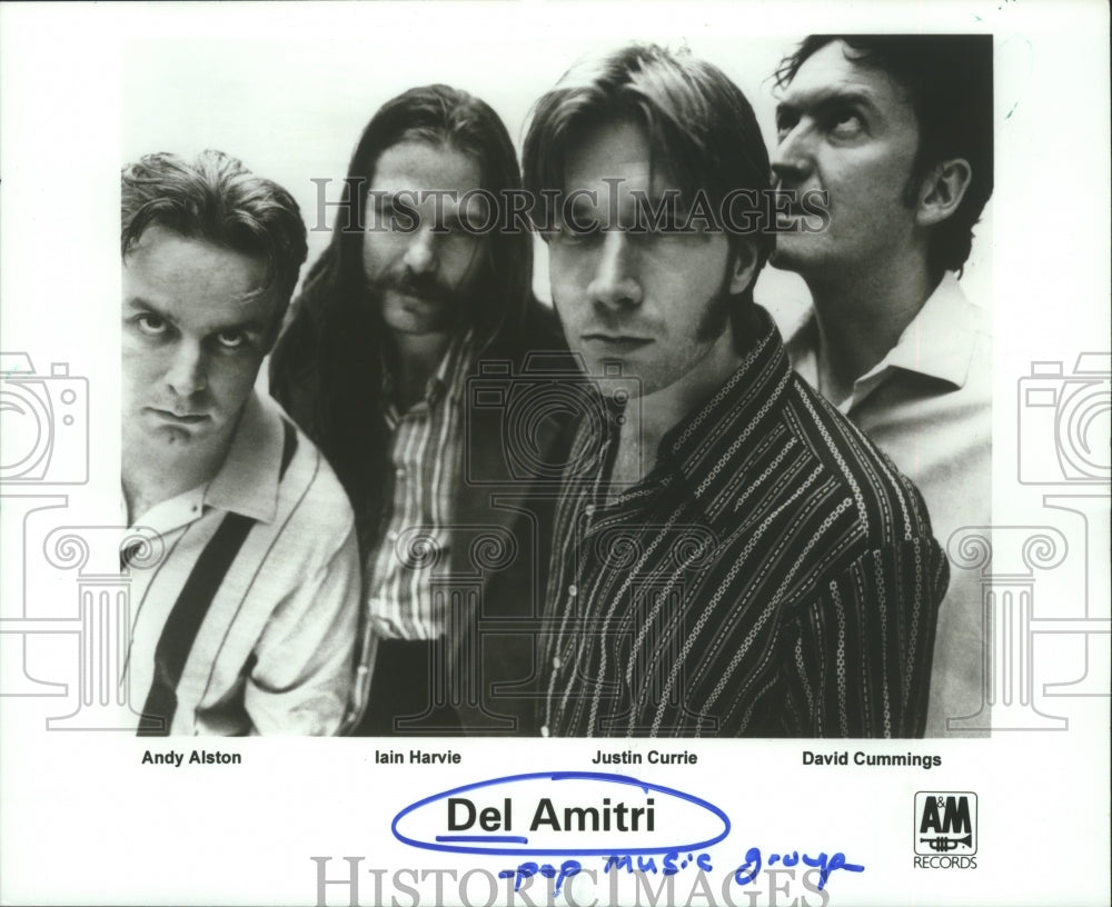 1995 Press Photo Pop music group "Del Amitri" - hcp00163 - Historic Images