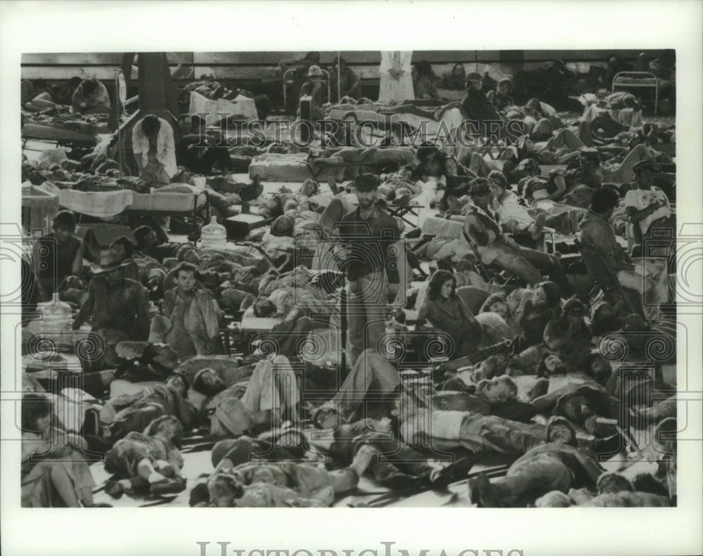 1983 Scene of ABC television move "The Day After" - Historic Images