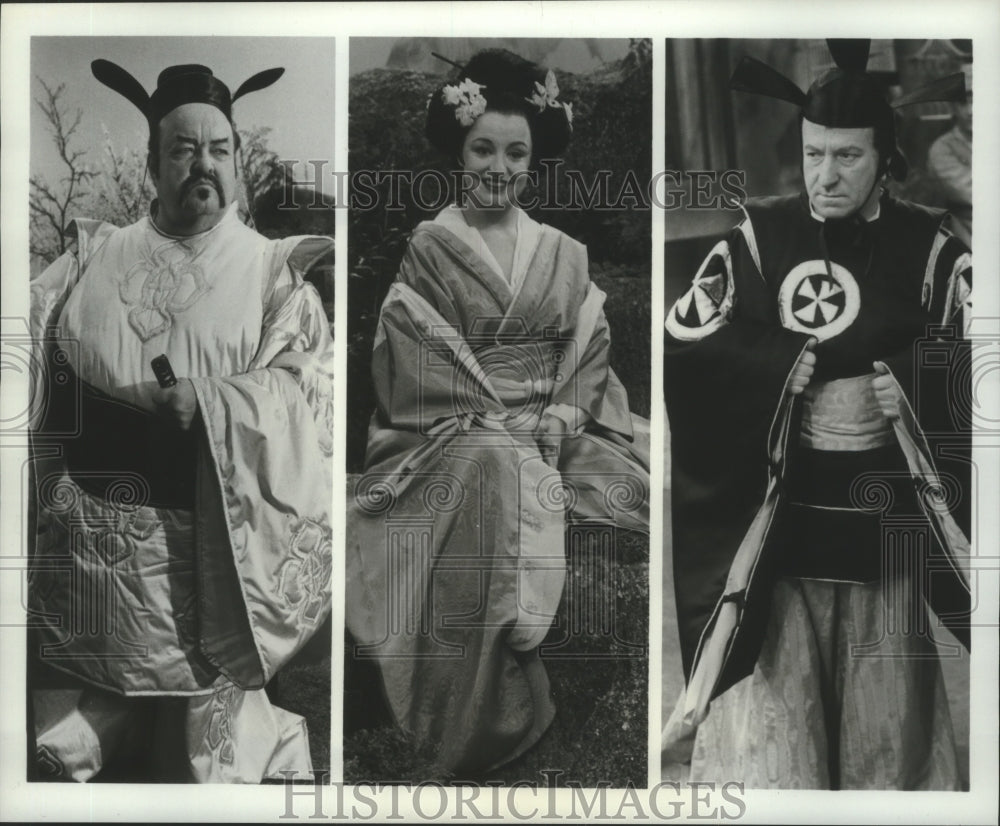 1984 Press Photo Stars of PBS' "The Mikado" play - hcp00318 - Historic Images