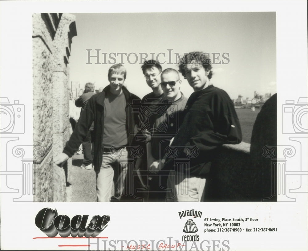 1998 Press Photo Music group &quot;Coax&quot; - hcp00322 - Historic Images