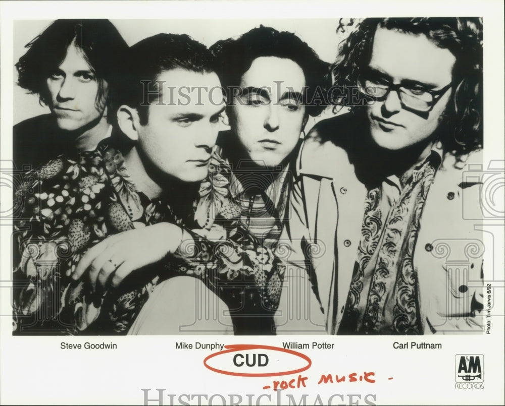1992 Press Photo Rock music group "Cud" - hcp00333 - Historic Images