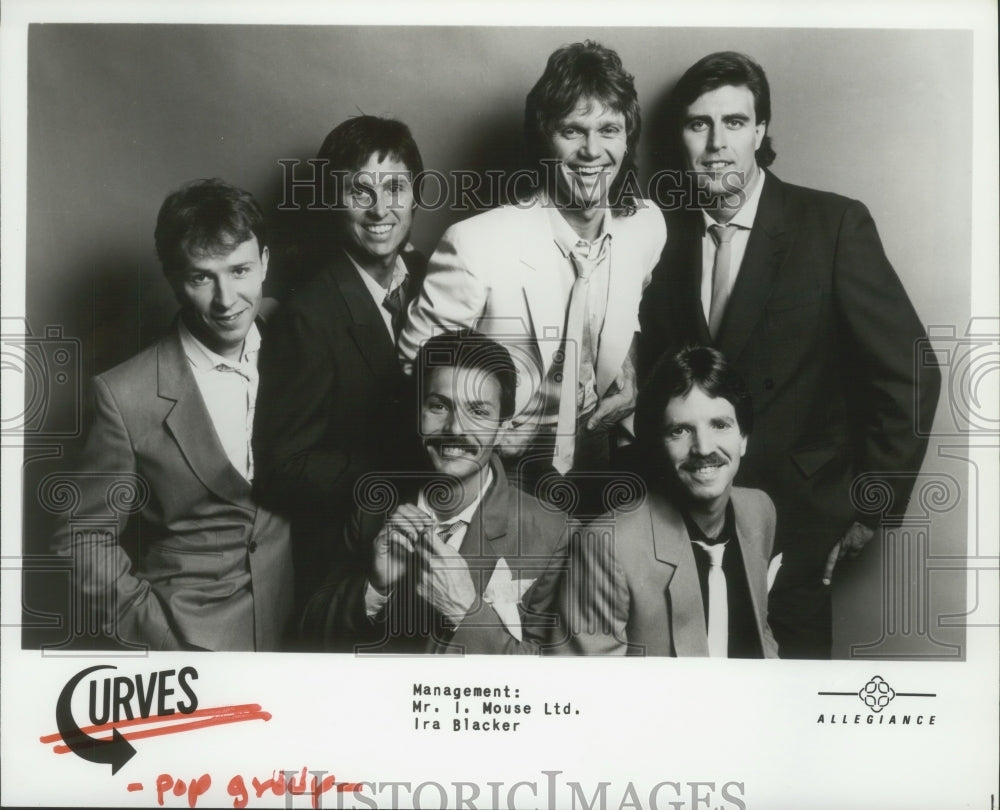 1983 Press Photo Pop music group "Curves" - hcp00351 - Historic Images