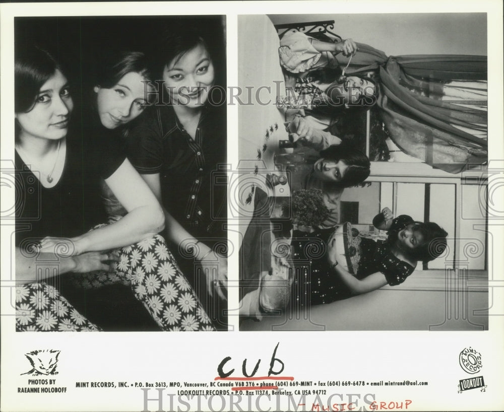 1996 Press Photo Music group "Cub" - hcp00362 - Historic Images