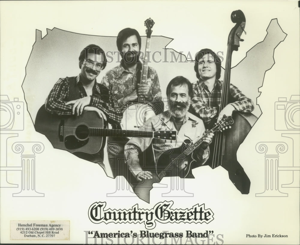 1986 Bluegrass music group &quot;Country Gazette&quot; - Historic Images