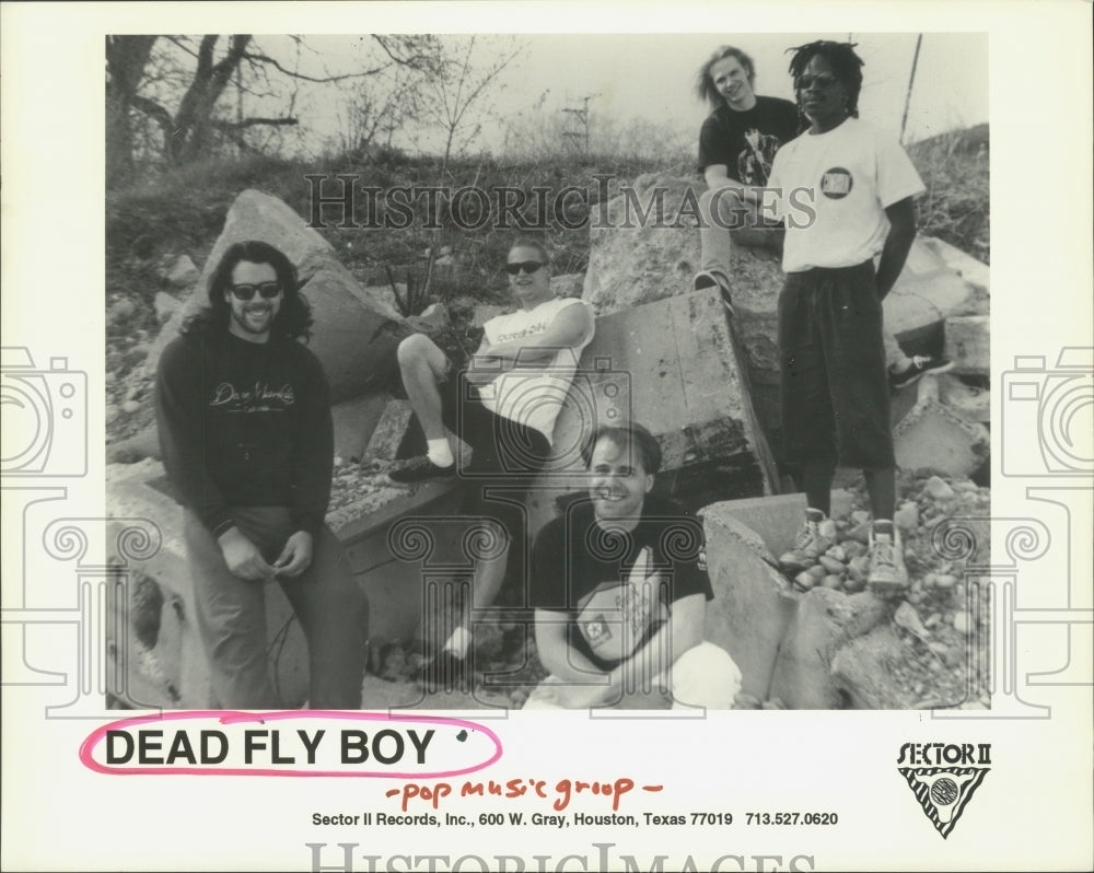 1994 Press Photo Pop music group &quot;Dead Fly Boy&quot;. Sector II Records. - hcp00393 - Historic Images