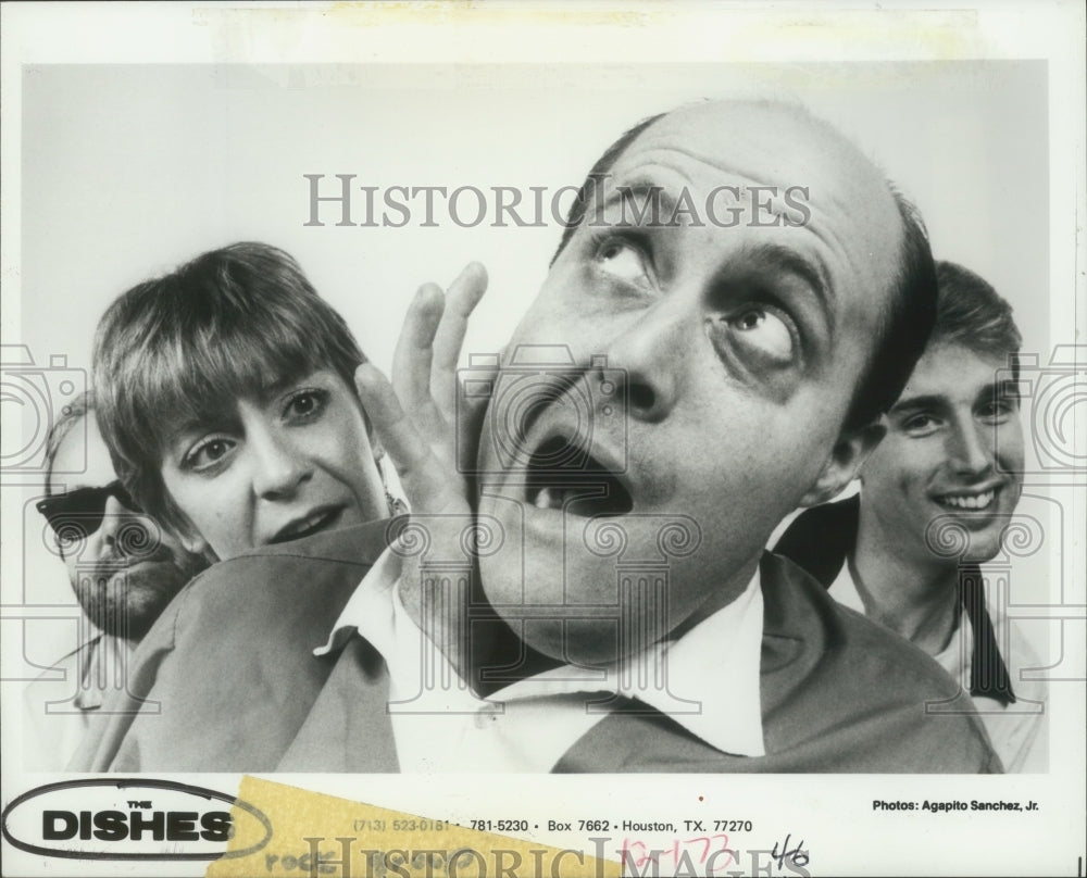 1985 Music group "The Dishes" - Historic Images