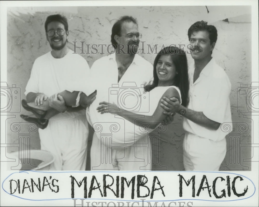 1987 Press Photo Music group "Dianna's Marimba Magic" - hcp00464 - Historic Images