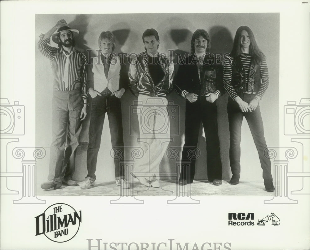 1981 Press Photo Pop music group "The Dillman Band" - hcp00467 - Historic Images