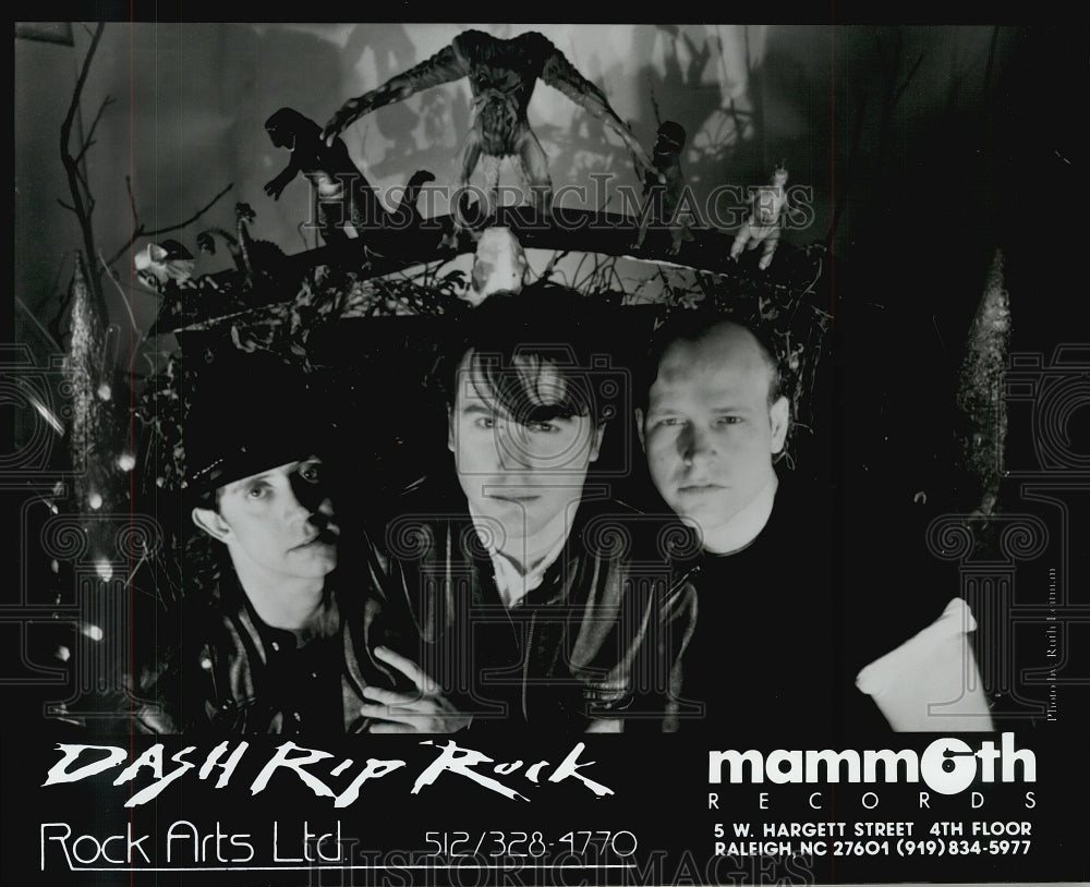 1990 Press Photo Music group "Dash Rip Rock" - hcp00503 - Historic Images