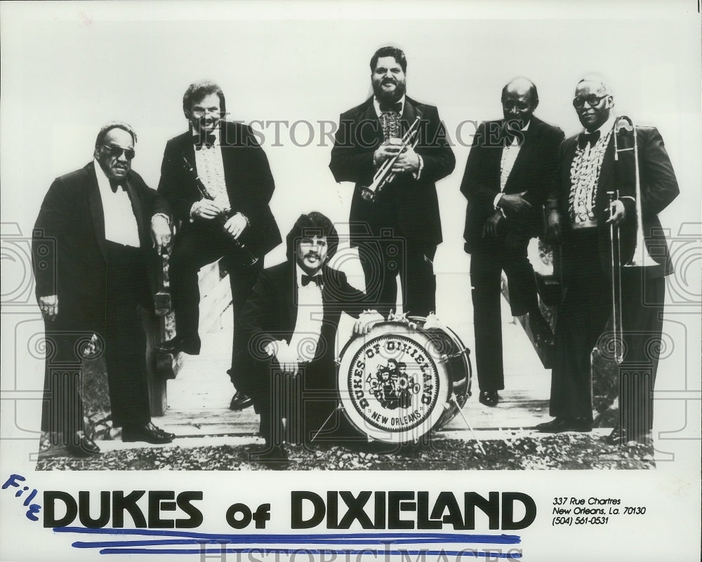 1984 Dixie, pop, jazz group "Dukes of Dixieland" - Historic Images