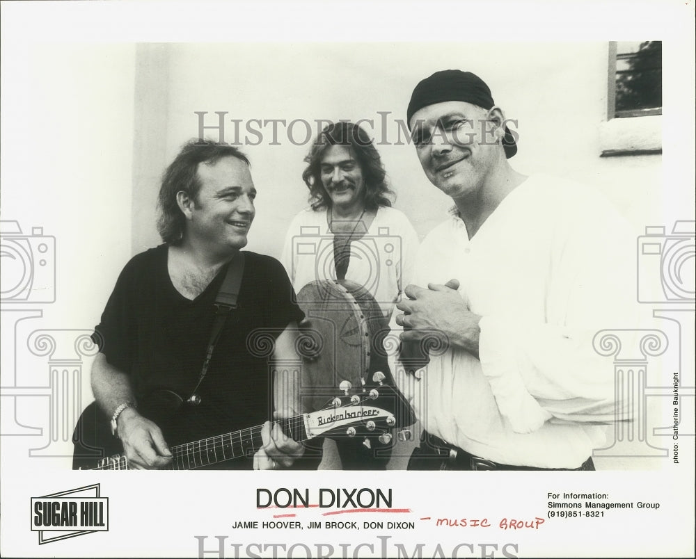 1995 Press Photo Music group &quot;Don Dixon&quot; - hcp00631 - Historic Images