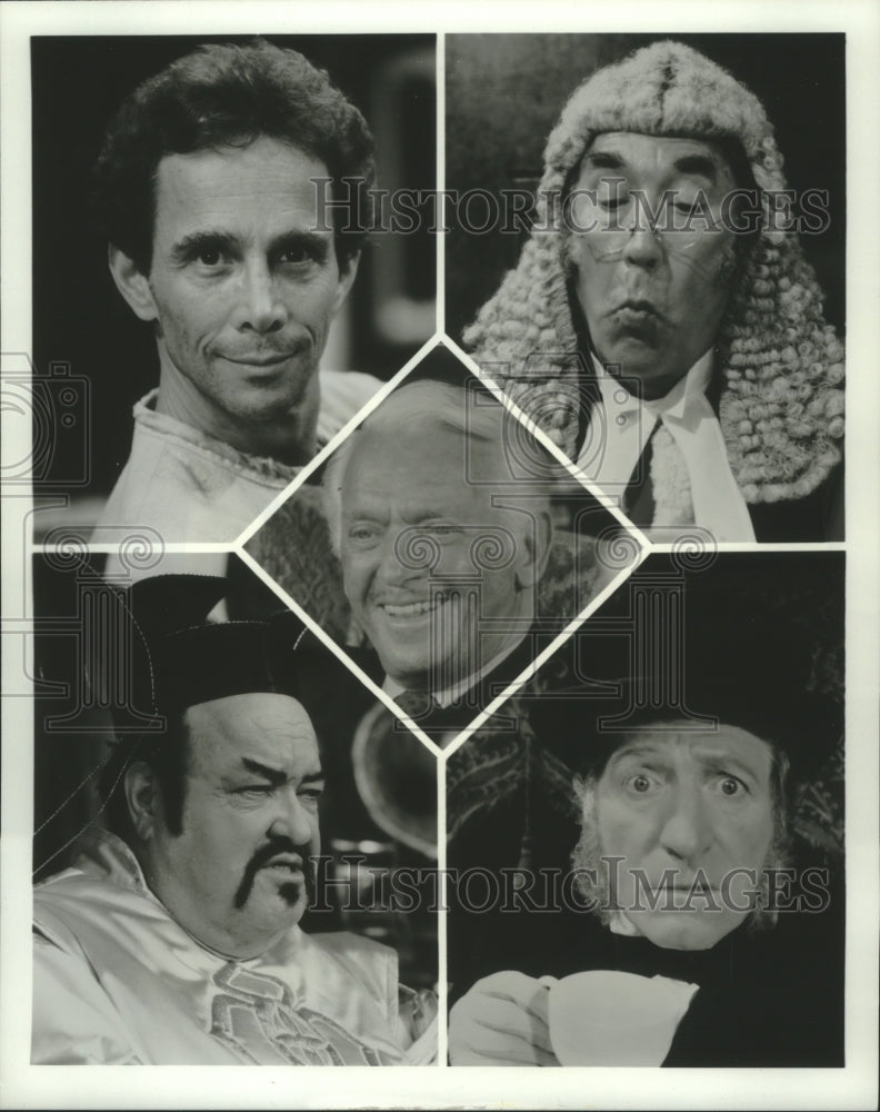 1984 Stars of Gilbert & Sullivan operettas on PBS television - Historic Images