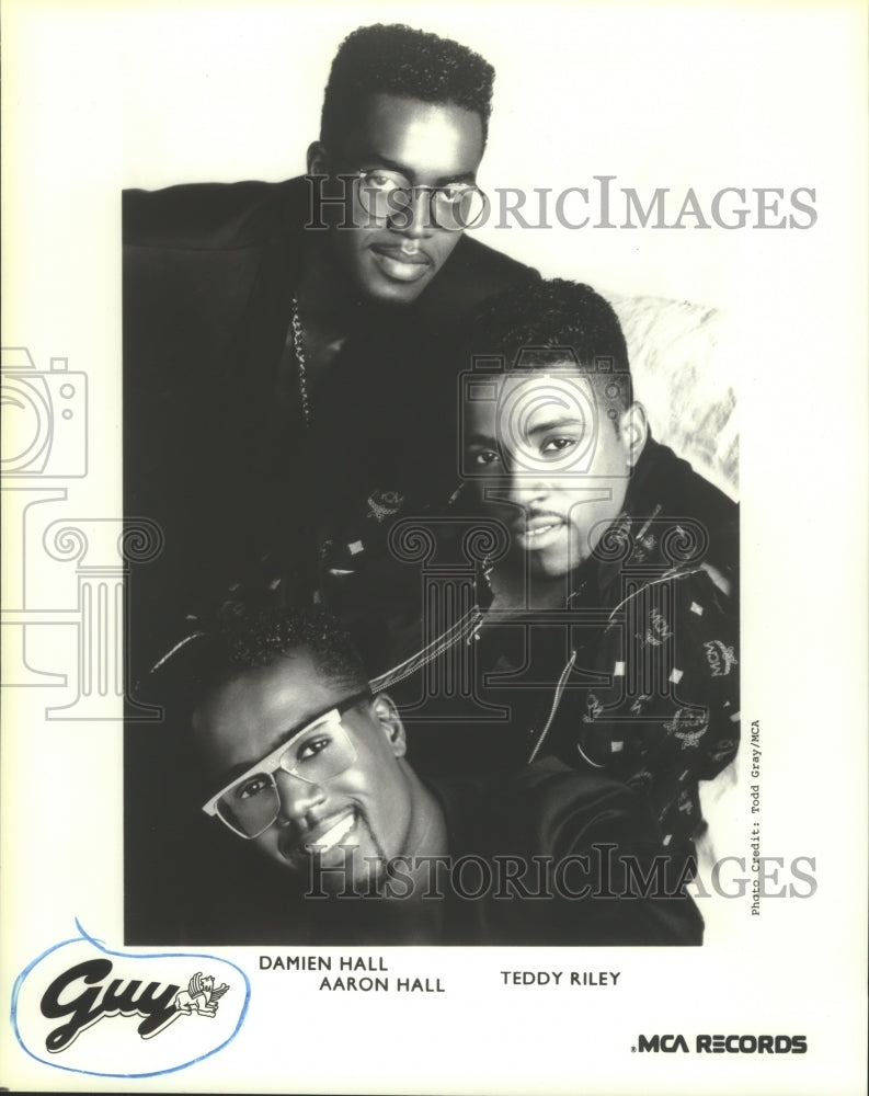 1988 Music group "Guy" - Historic Images