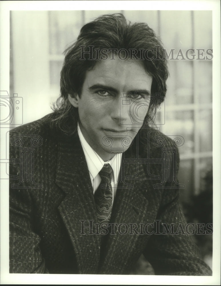 1989 Michael Wilding stars as Alex on CBS TV show &quot;Dallas&quot; - Historic Images