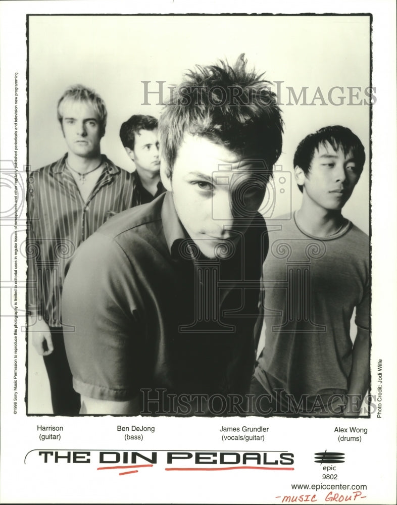 1998 Music group "The Din Pedals" - Historic Images