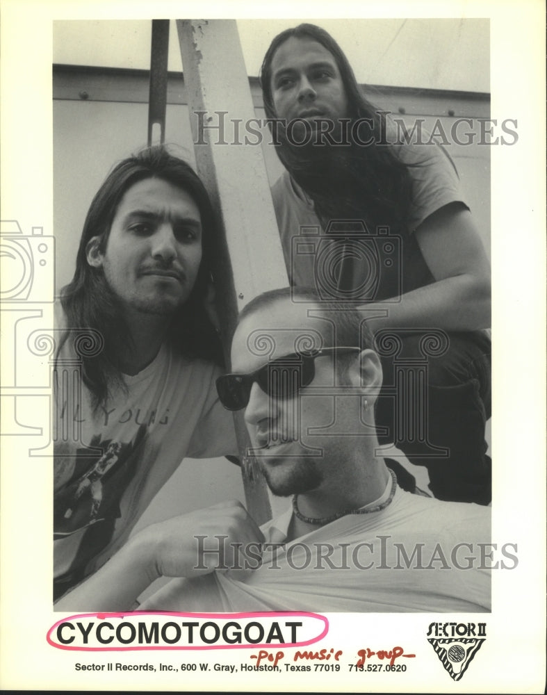 1994 Press Photo Pop music group &quot;Cycomaotogoat&quot; - hcp01036 - Historic Images