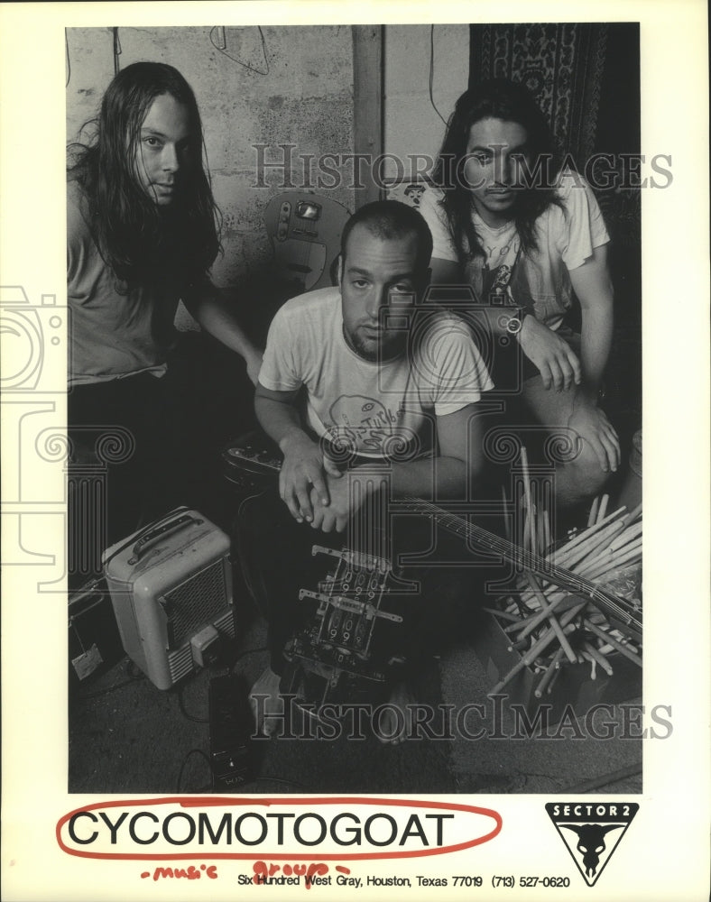 1994 Music group "Cycomotogoat" - Historic Images