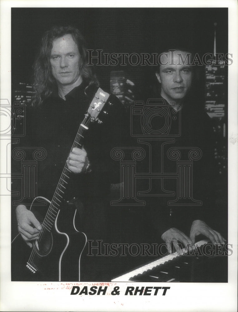 1998 Press Photo Music group &quot;Dash and Rhett&quot; - hcp01074- Historic Images