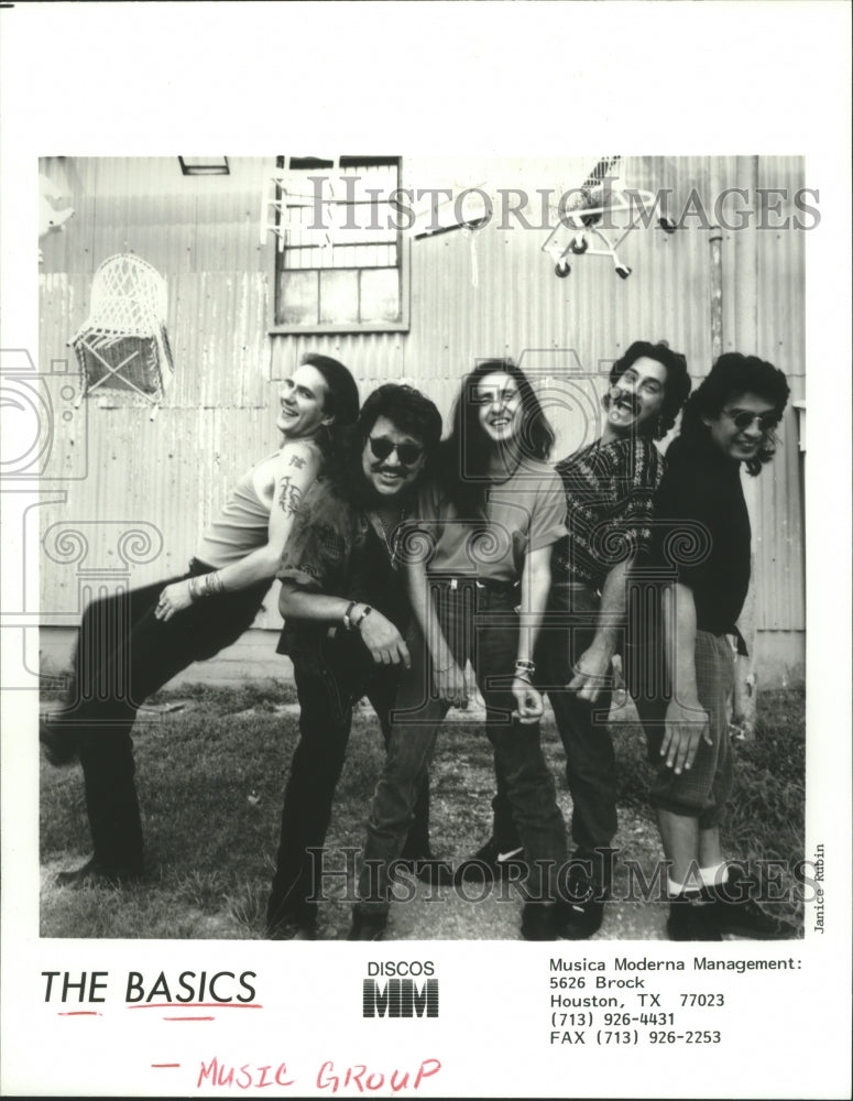 1993 Press Photo Music group "The Basics" - hcp01103 - Historic Images