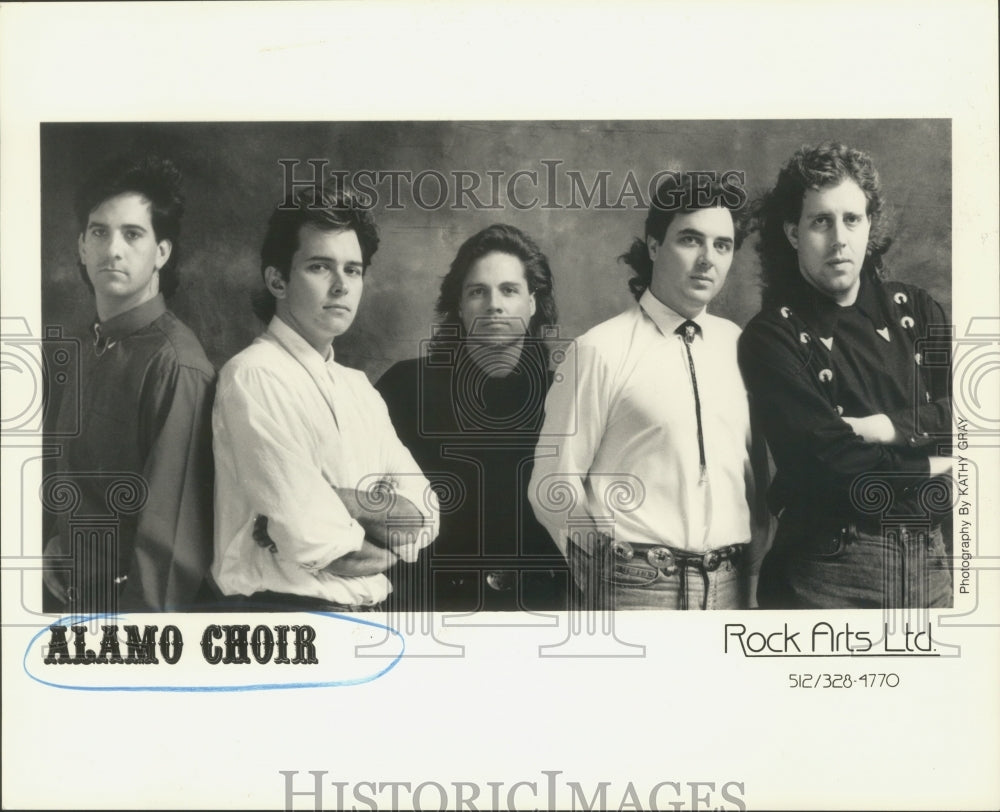 1988 Members of &quot;Alamo Choir&quot;. - Historic Images