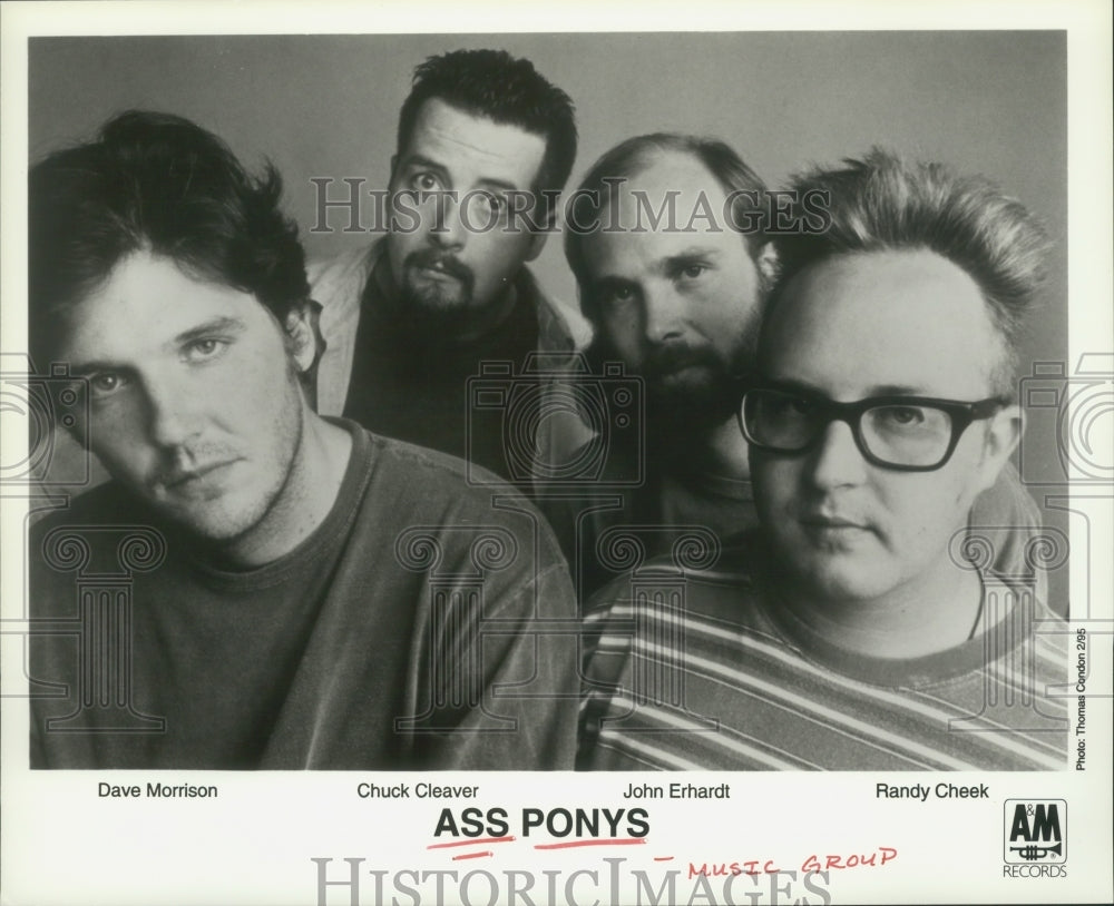 1995 Press Photo Members of the music group Ass Ponys - Historic Images