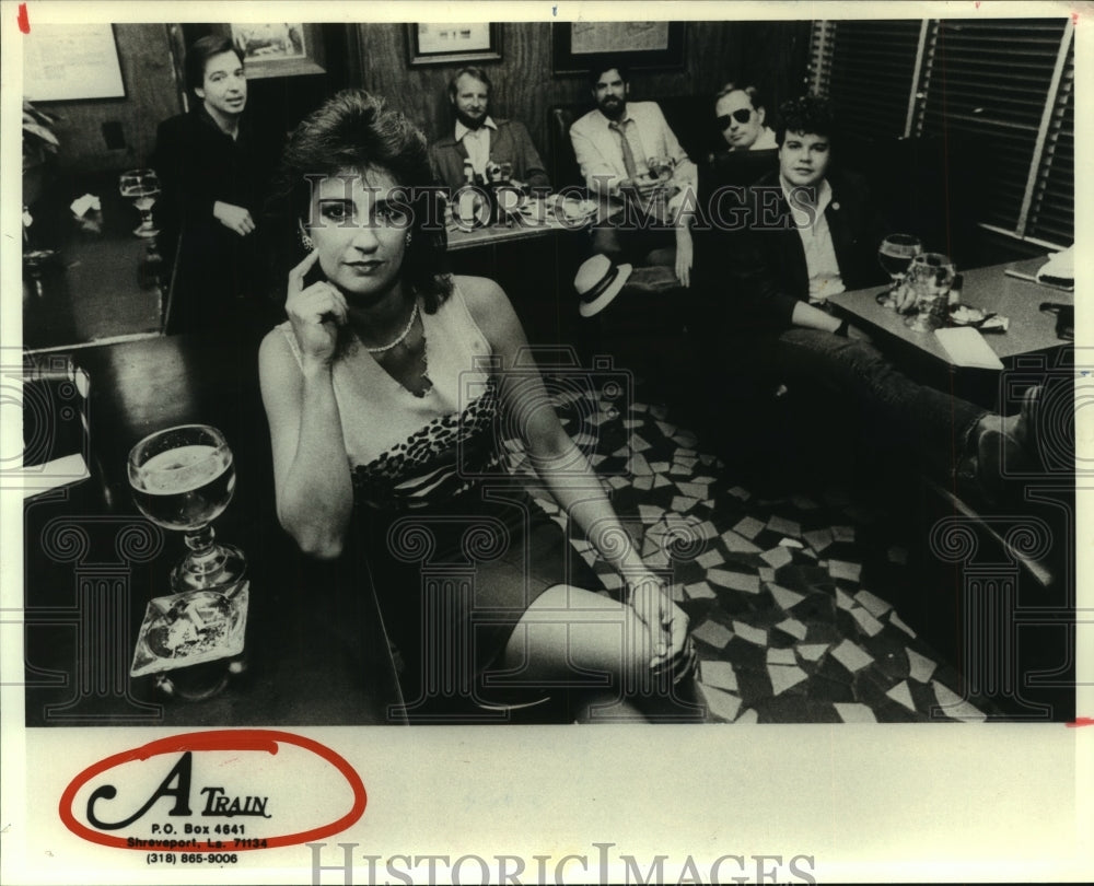 1986 Members of the rhythm-and-blues band A-Train - Historic Images