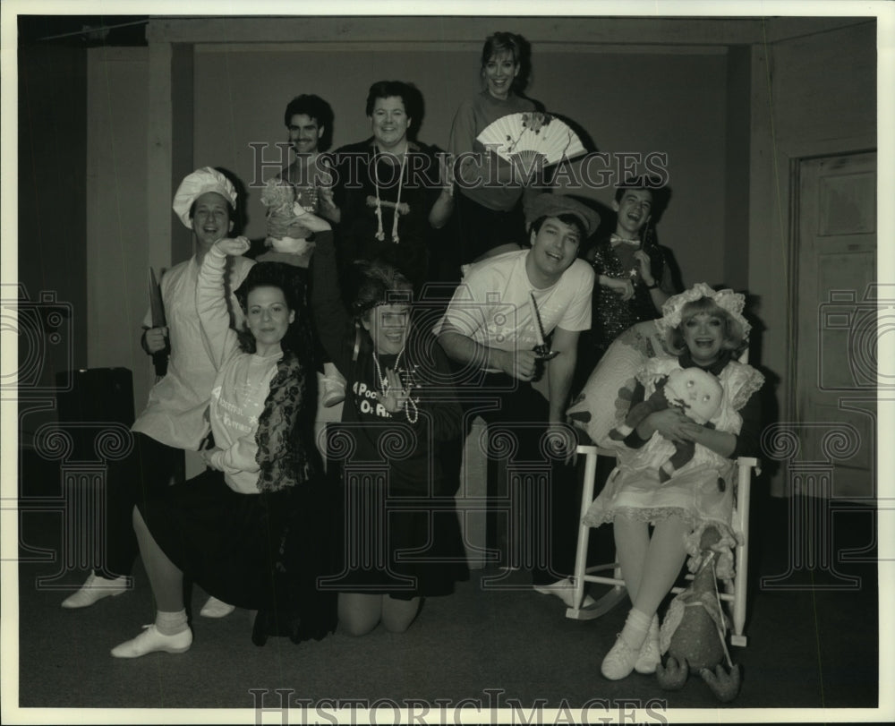 1989 Actors Theatre of Houston in &quot;A Pocketful Of Rhymes,&quot; TX. - Historic Images