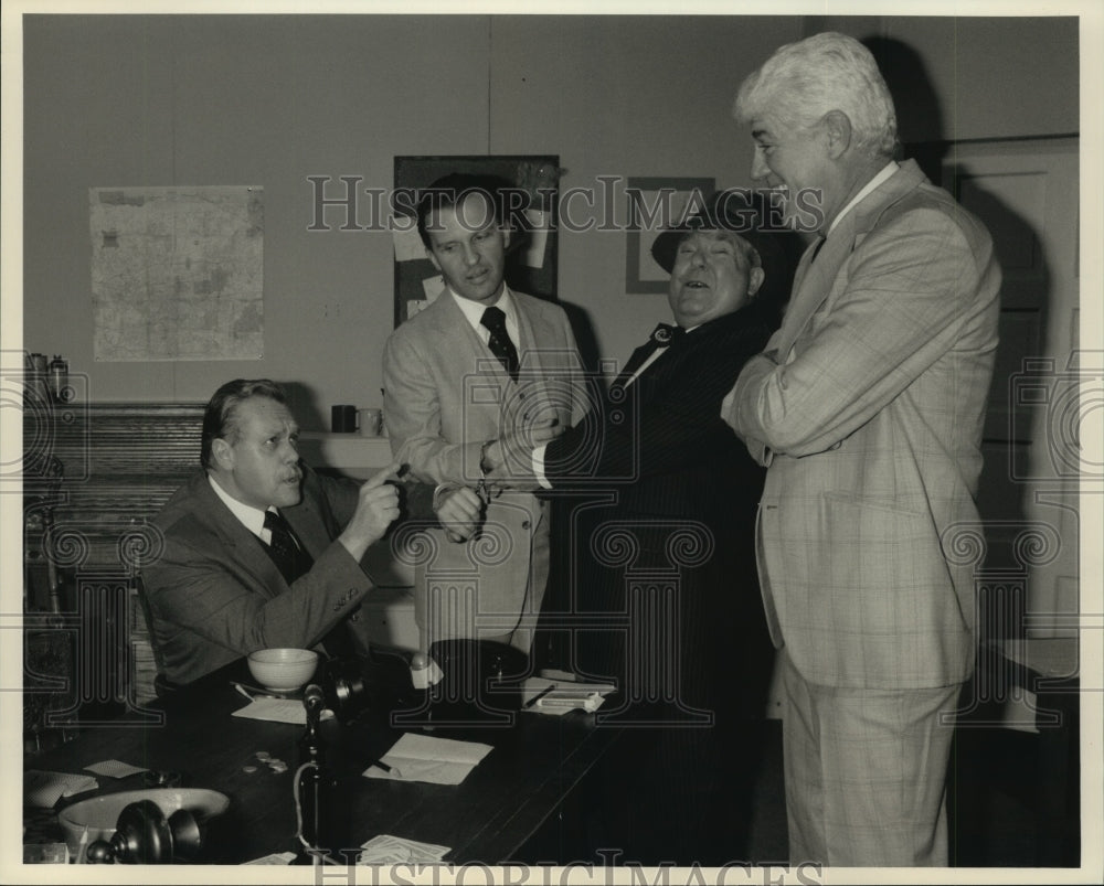 1988 &quot;The Front Page&quot; scene from Actors Theater Of Houston, Texas.-Historic Images