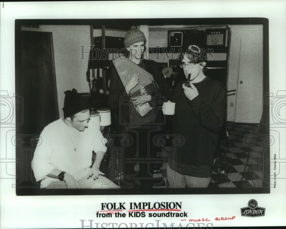 1995 Members of the music group Folk Implosion from KIDS soundtrack - Historic Images