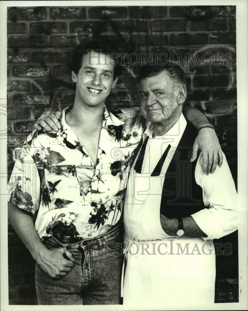 Raphael Sbarge and Dick O'Neill star in the show "Better Days" - Historic Images