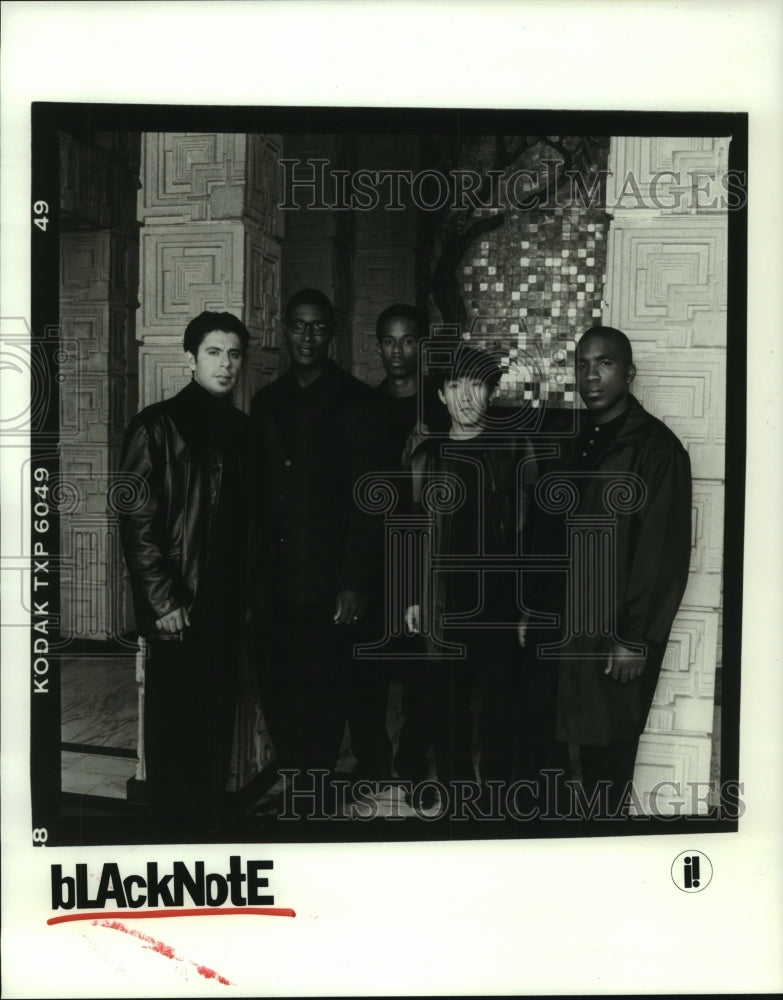 1996 Press Photo Members of the music group Blacknote - Historic Images