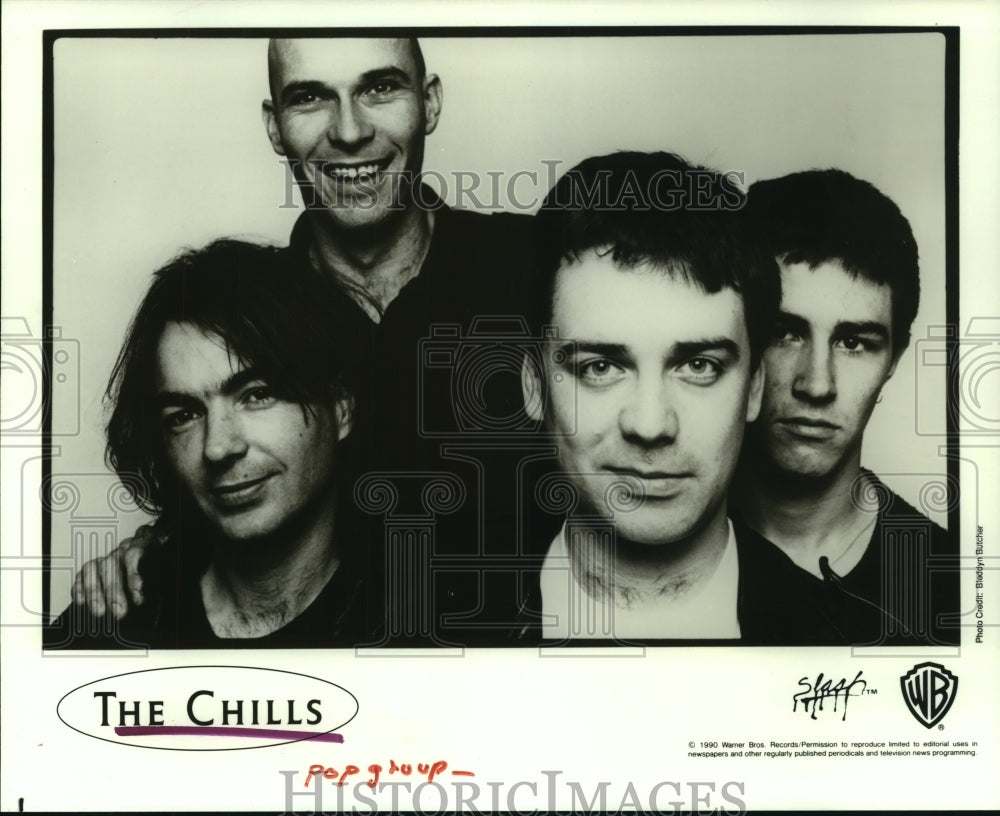 1990 Press Photo The Chills a pop music group. - hcp02977- Historic Images