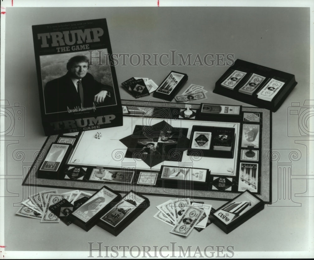 1989 Press Photo &quot;Trump The Game&quot;. - hcp03080- Historic Images