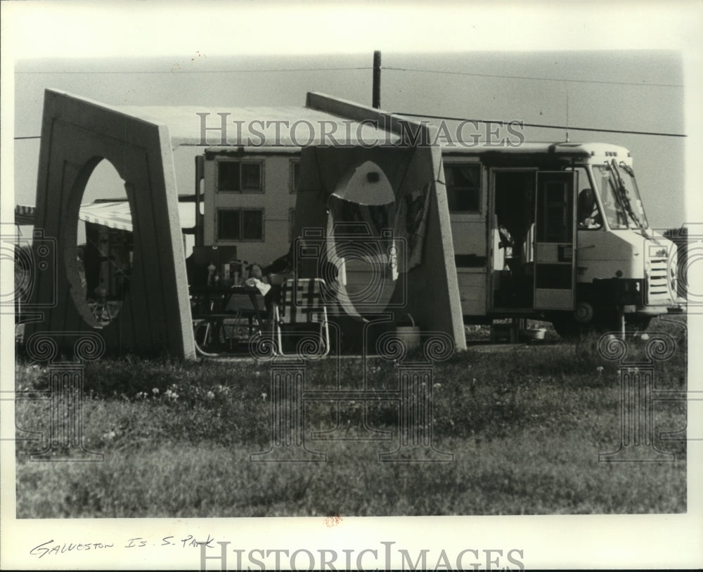 1979 Press Photo A scene at Galveston Island State Park. - hcp03153- Historic Images