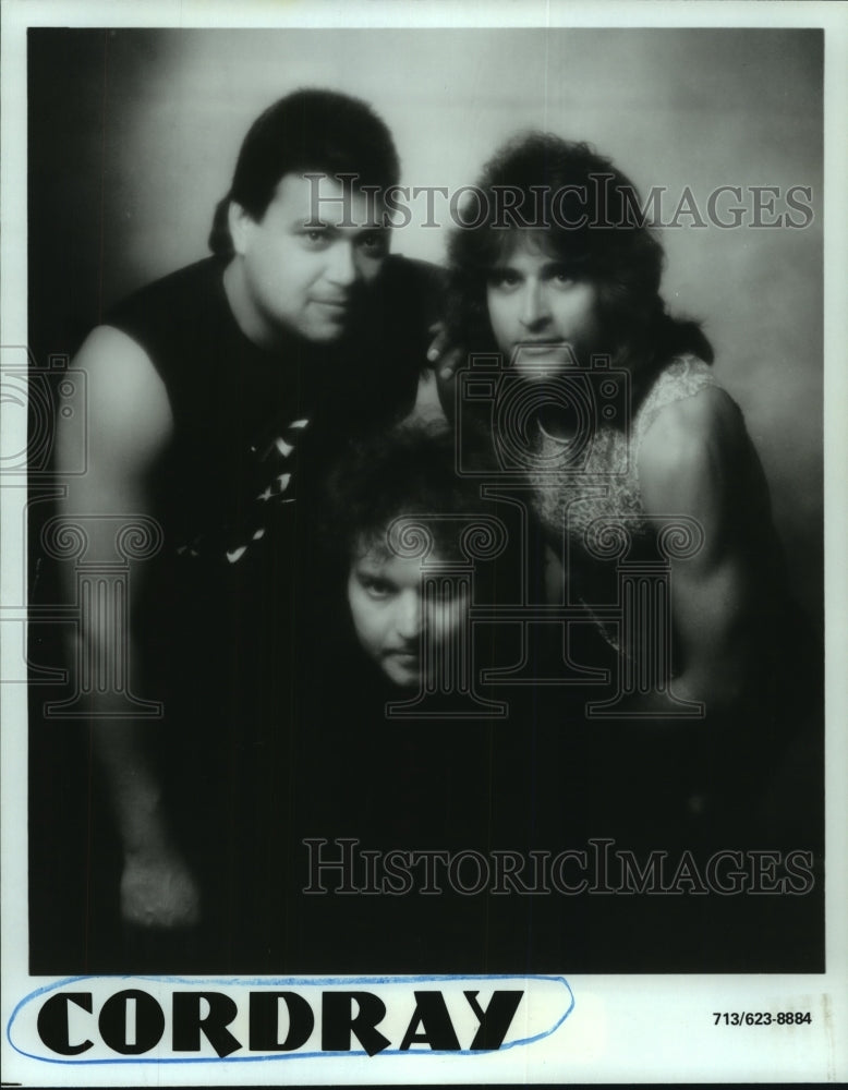 1988 Press Photo Members of the music group Cordray - hcp03748- Historic Images