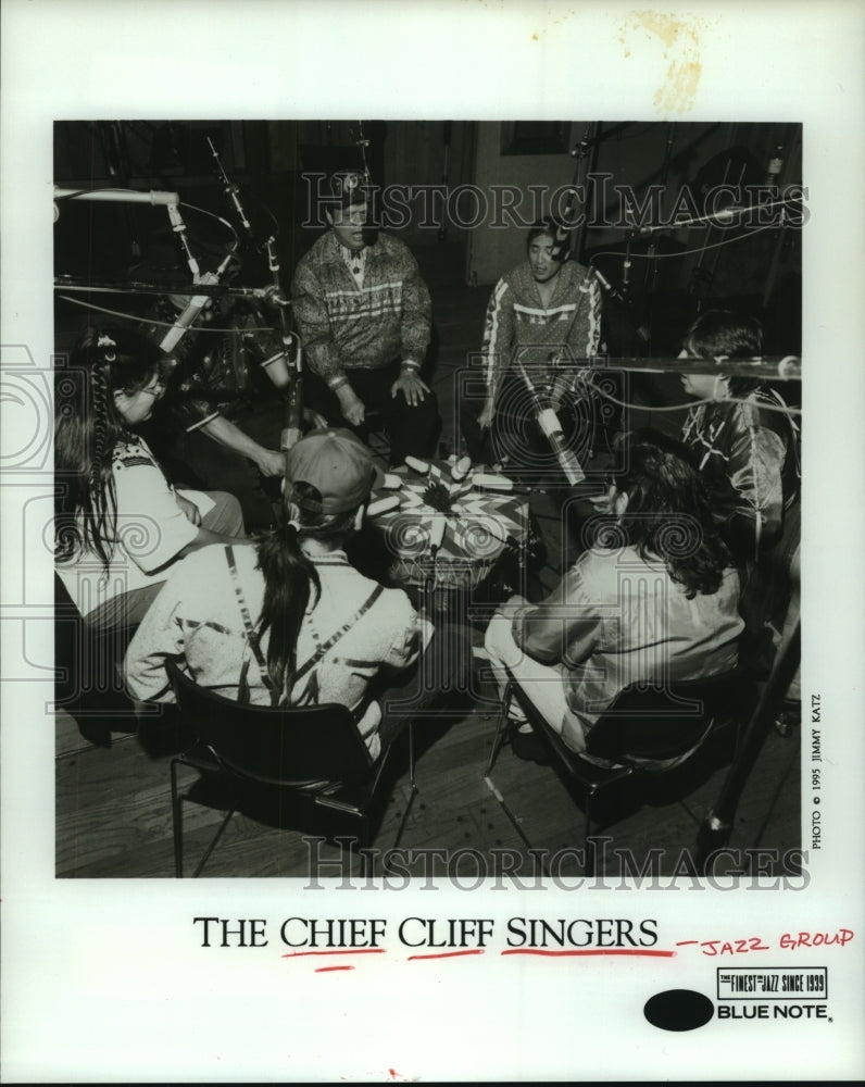 1995 Press Photo The Chief Cliff Singers Jazz music group. - hcp03783- Historic Images