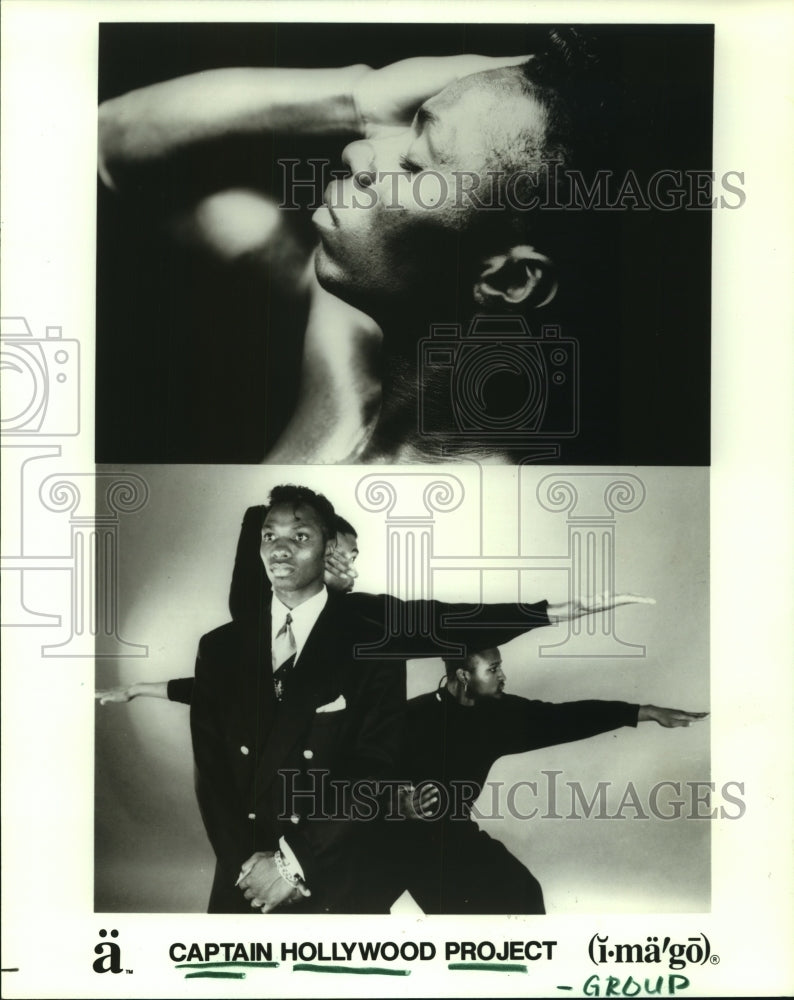 1993 Press Photo Members of the group Captain Hollywood Project - hcp03805- Historic Images